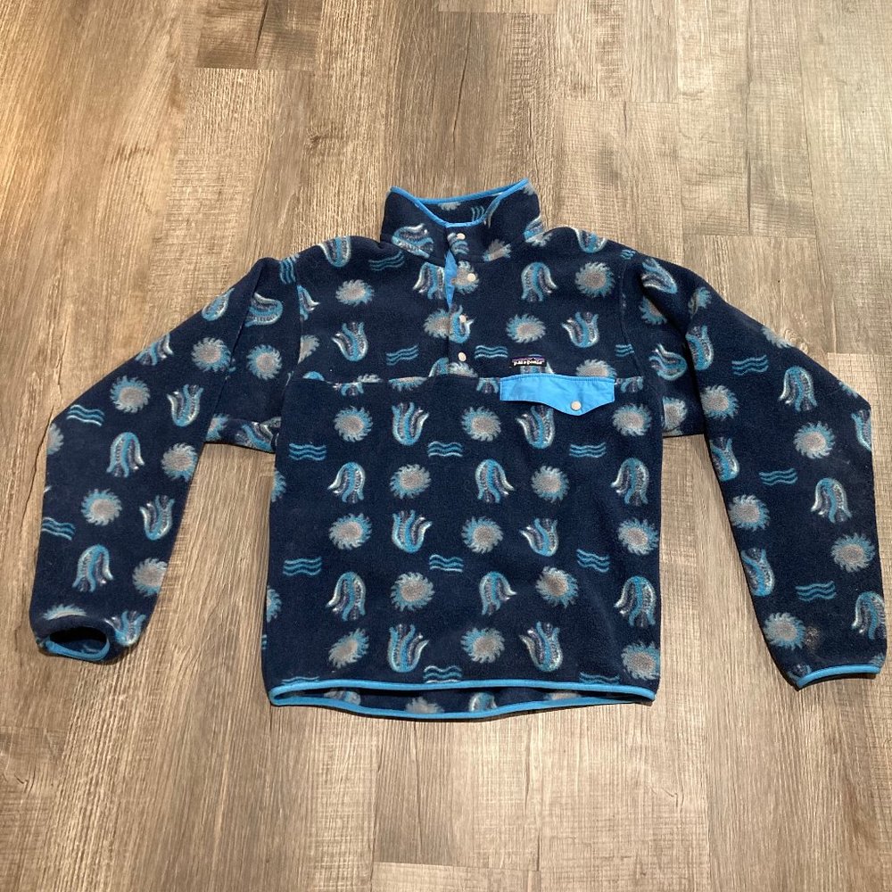 Patagonia Synchilla Quarter Button Fleece Sweater